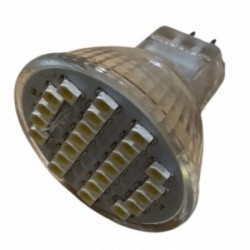 LED lemputė 1.5W, MR11, 12SMD LED, 4000-4500K, 110lm, 12V
