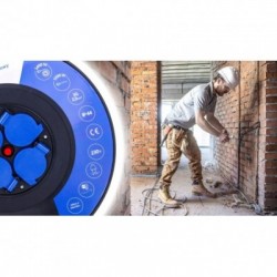 Elektros ilgintuvas ant ritės – 4 lizdai,  50 metrų, 3x2,5 mm²