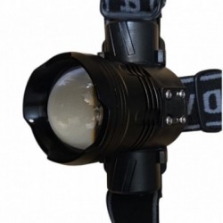 Prožektorius ant galvos CREE Q3-WC P90, Zoom, laikiklis dviračiui