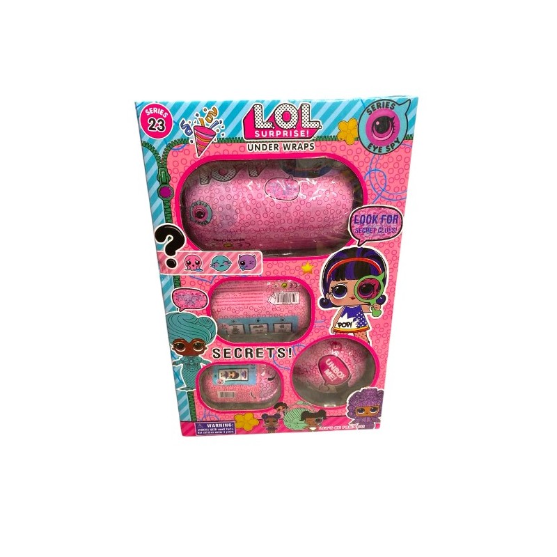 8620180330166 - LOL Surprise Under Wraps Serie 23 – Kapsel mit Puppe und 15 Überraschungen