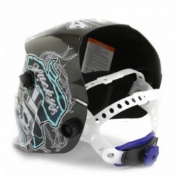 Automatiškai tamsėjantis šalmas MIG, TIG, MAG ir MMA (M87011)