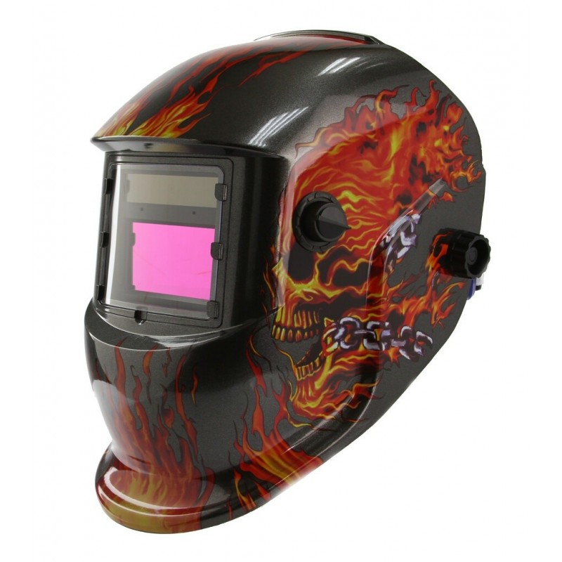 Automatiškai tamsėjantis šalmas MIG, TIG, MAG ir MMA (M87016)