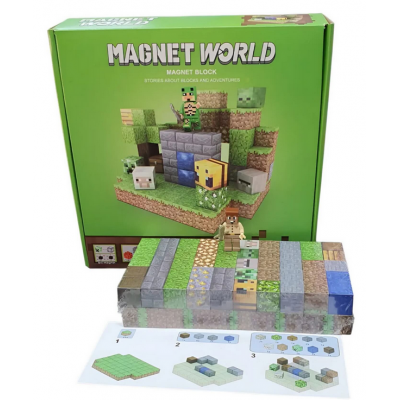 Magnetisches Bausteinset im...