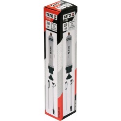 Rankinis švirkštas skystam tepalui 200ml, su antgaliais