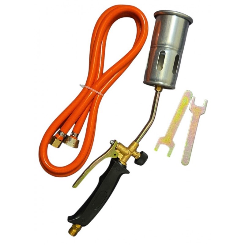 Dujinis degiklis 1850°C, su plačiu antgalio dydžiu 60*120 mm