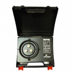 Turistinė dujinė viryklė su magnetinių dujų baliono laikikliu