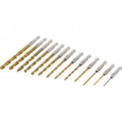 Grąžtų rinkinys 13 vnt., Hex