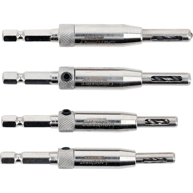 5906083121333 - Selbstzentrierender Bohrer-Satz 4-teilig