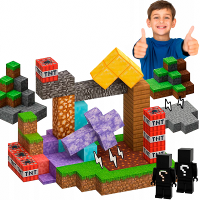 Magnetisches Bausteinset im...