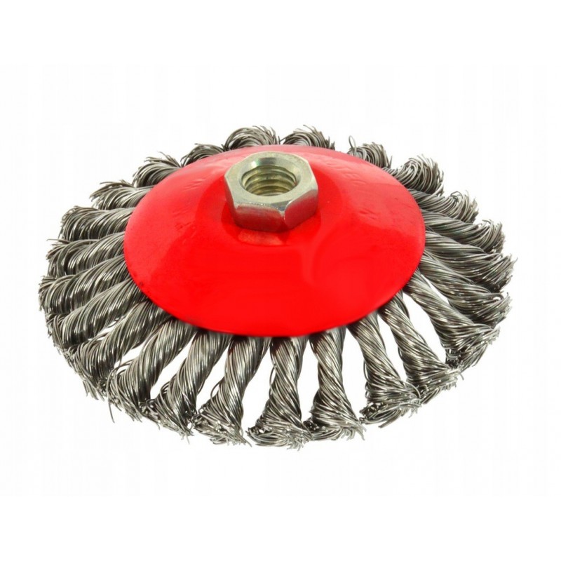 5907580107486 - Gedrehte Drahtbürste 125 mm M14 Scheibentyp