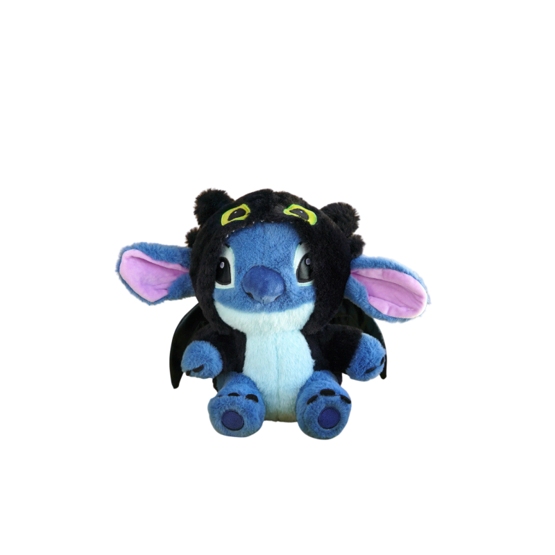 6920230810030 - Lilo & Stitch Plüschtier mit Flügeln und Hut – Stitch 30 cm
