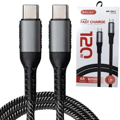 Schnellladekabel Typ C, 6 A...