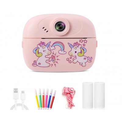 Sofortbildkamera, pink