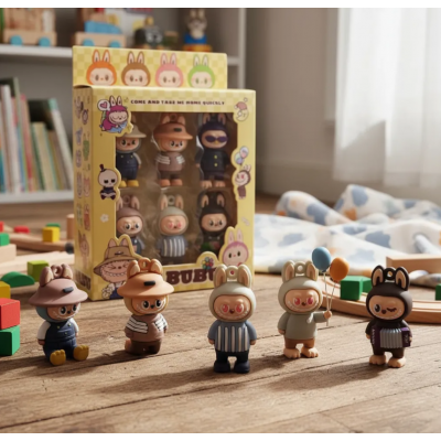 Mini-Labubu-Figurenset - 6...