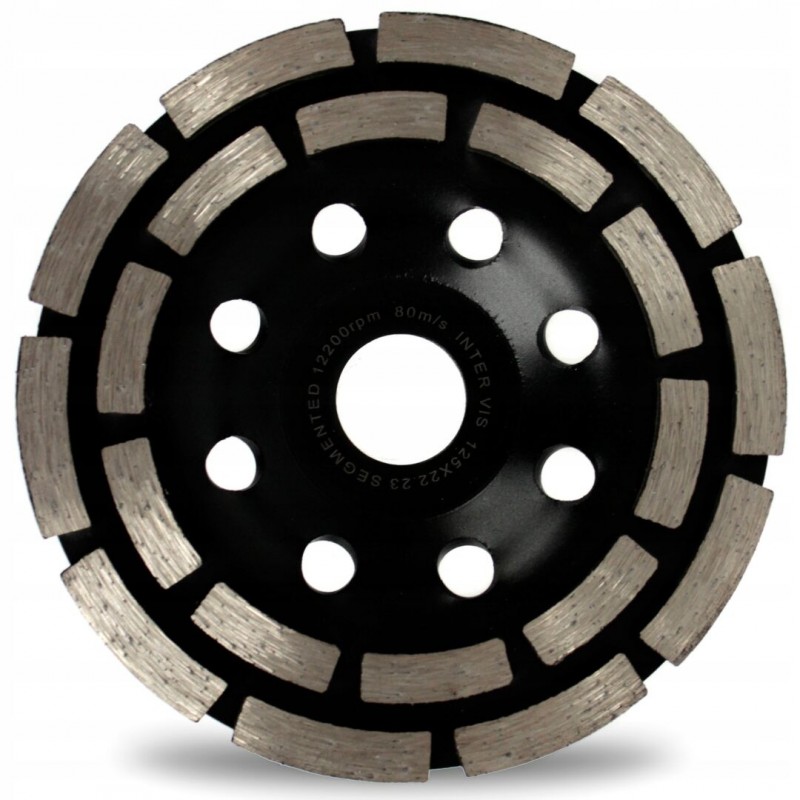 Deimantinis šlifavimo diskas 125mm, 22.2mm, SEGMENT