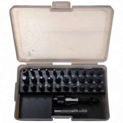 Užlūžusių varžtų išsukėjai 34 vnt