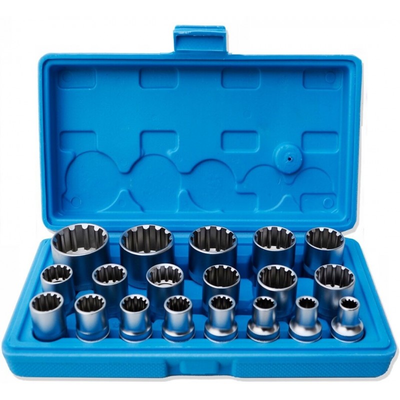 5907580122076 - SPLINE-Kopfset 19-teilig