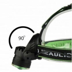 Prožektorius ant galvos, CREE XML-T6 šviesos diodas, ultavioletine šviesa