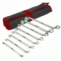 Kilpinių raktų rinkinys 6x7-20x22 mm, 8 vnt.