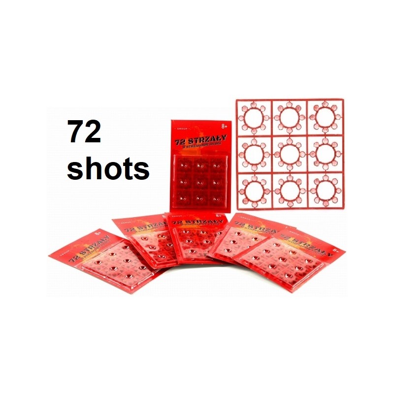 Schallkolben / Kugeln 72 Schuss