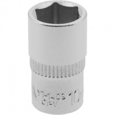Šešiakampė galvutė 10 mm (1/4"), trumpa