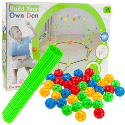 Strohhalm-Baukasten - 87...