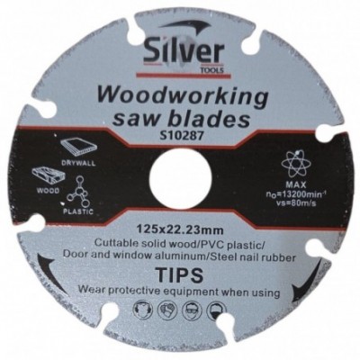 Medienos pjovimo diskas 125 mm