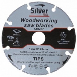 Medienos pjovimo diskas 125 mm