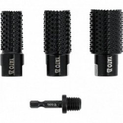 Cilindrinių medienos šlifavimo disku rinkinys 4 vnt.