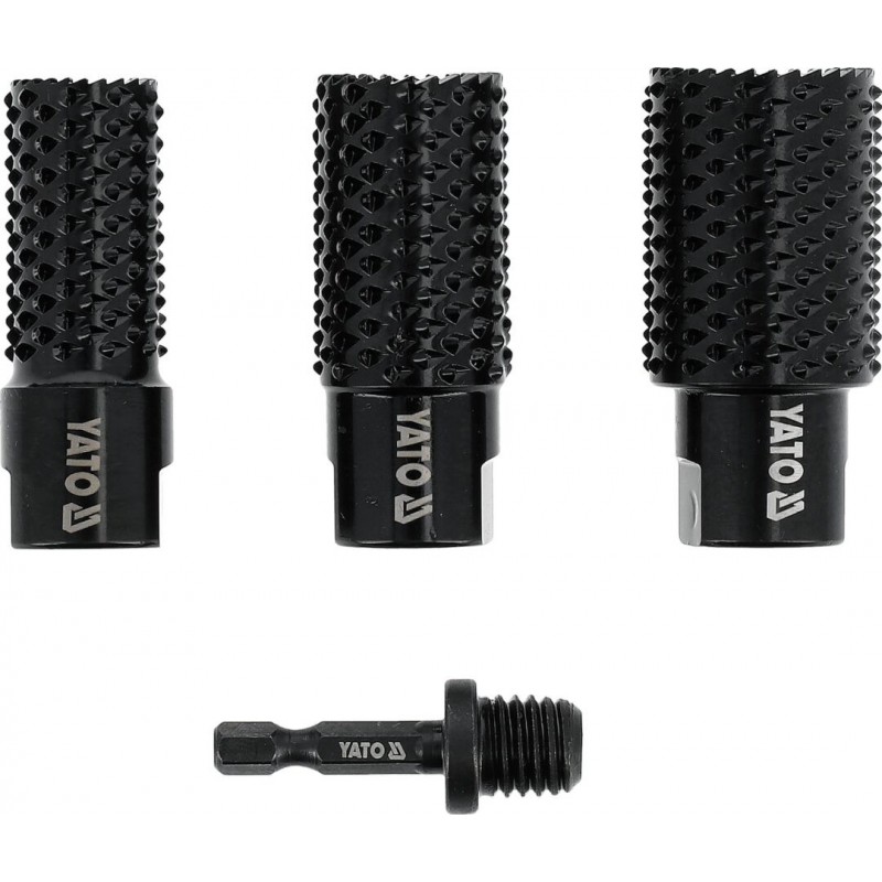 Cilindrinių medienos šlifavimo disku rinkinys 4 vnt.