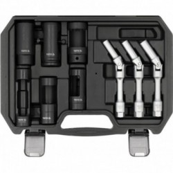 Kaitinimo žvakėms ir purkštukams aptarnauti rinkinys 9 vnt.