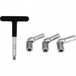 Kaitinimo žvakėms aptarnauti raktų rinkinys 4 vnt.