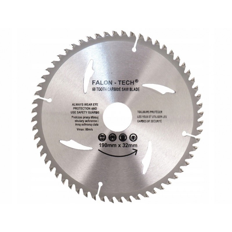 Medienos pjovimo diskas 190/32/60T