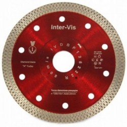 Profesionalus deimantinis pjovimo diskas X-Turbo 125 mm