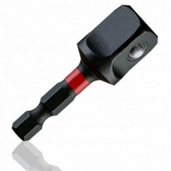 Adapteris smūginis iš 1/4″ HEX į 1/2″, 50mm