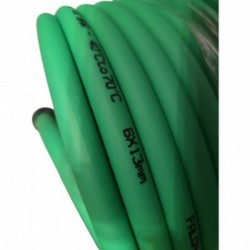 Žarna su greitomis jungtimis 6x13mm, 20m, guminė, minkšta