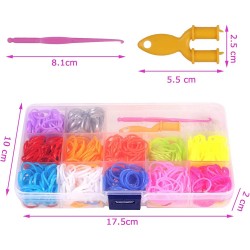 Apyrankių pynimo rinkinys Loom Bands Apyrankių pynimo rinkinys Loom Bands