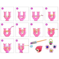 Apyrankių pynimo rinkinys Loom Bands Apyrankių pynimo rinkinys Loom Bands