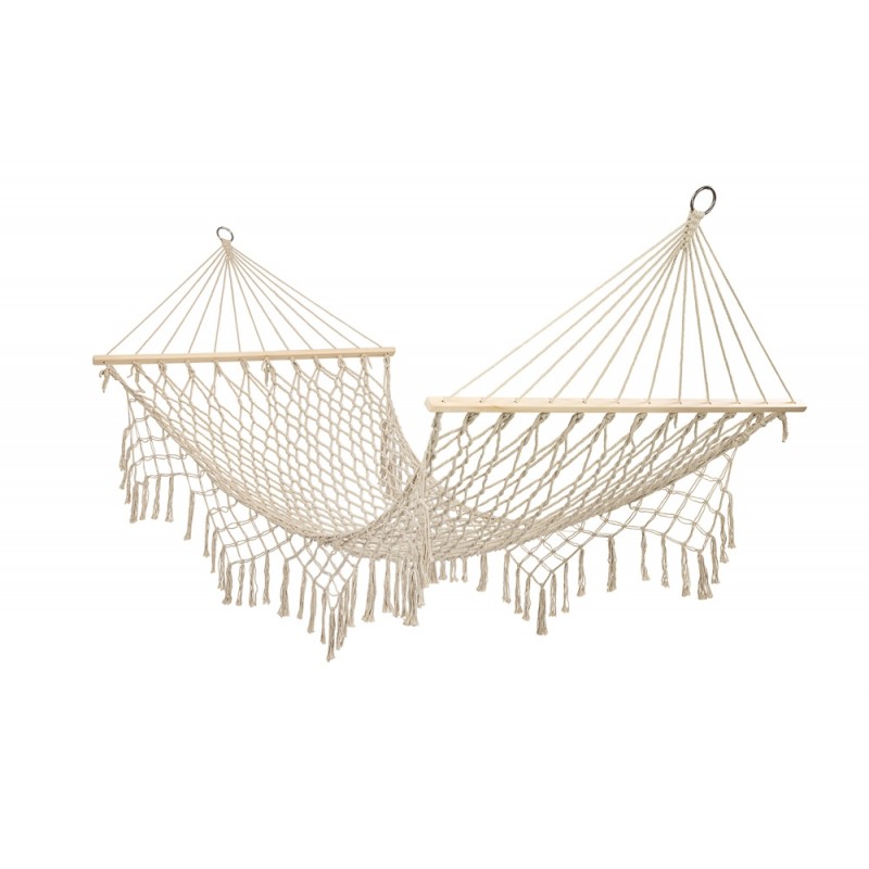 Boho stiliaus sodo hamakas