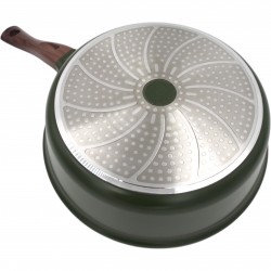 OSFE 12 dalių žalios spalvos granito puodų rinkinys