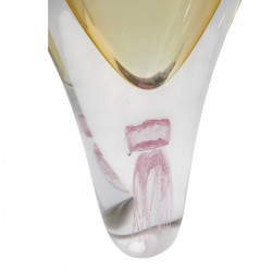 Stiklo skulptūra-vaza 18×8.5×31 cm