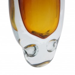Stiklo vaza „Forma Lumo“ 16×9×26.5 cm