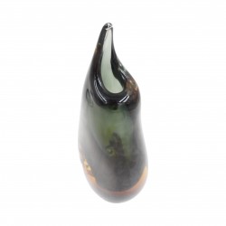 Stiklinė vaza „Forma Lumo“ – 13×8×30 cm