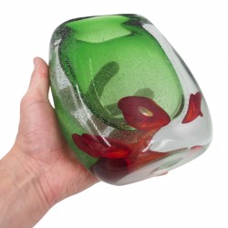 Stiklinė vaza, 18x7x27 cm – Forma Lumo kolekcija Stiklinė vaza, 18x7x27 cm – Forma Lumo kolekcija
