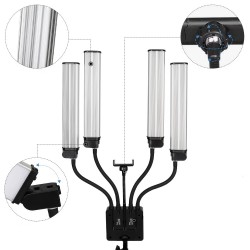 LED panelinės lempos su trikoju