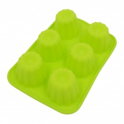Silikoninė mini keksiukų forma (6 vnt.) Silikoninė mini keksiukų forma (6 vnt.)