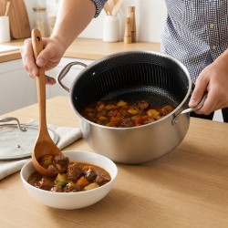 Puodas su dangčiu OSFÉ Tri-Ply, 20 cm, 3 l