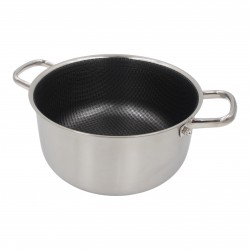 Puodas su dangčiu OSFÉ Tri-Ply, 28 cm, 8 l