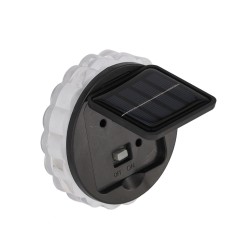 Saulės energija įkraunami LED sieniniai šviestuvai, 2 vnt.