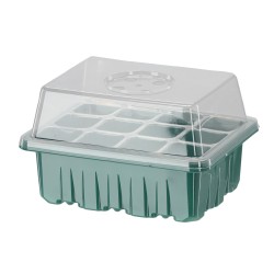 Mini šiltnamių rinkinys daiginimui su LED apšvietimu – 3 vnt.